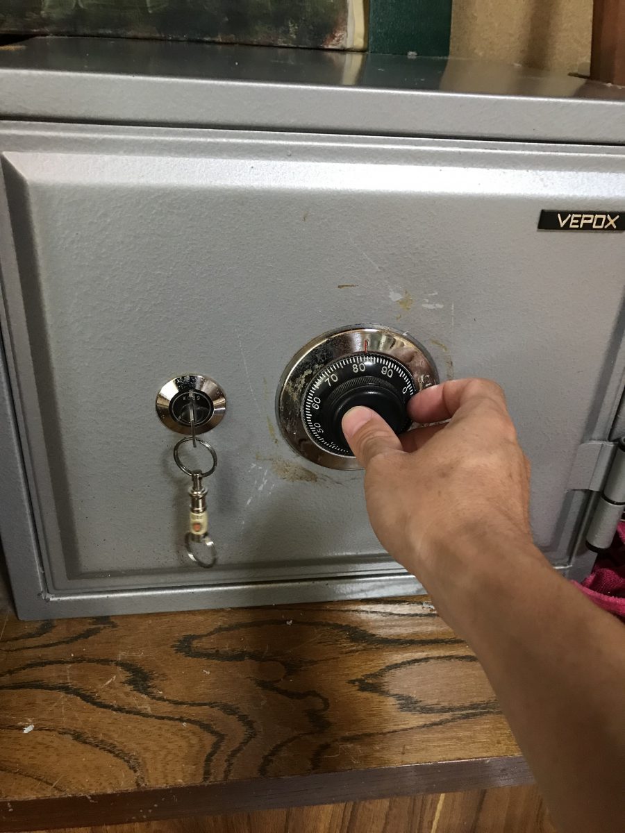 VEPOX金庫 ダイヤル番号開かない 焼津市 24時間出張 キーマン静岡