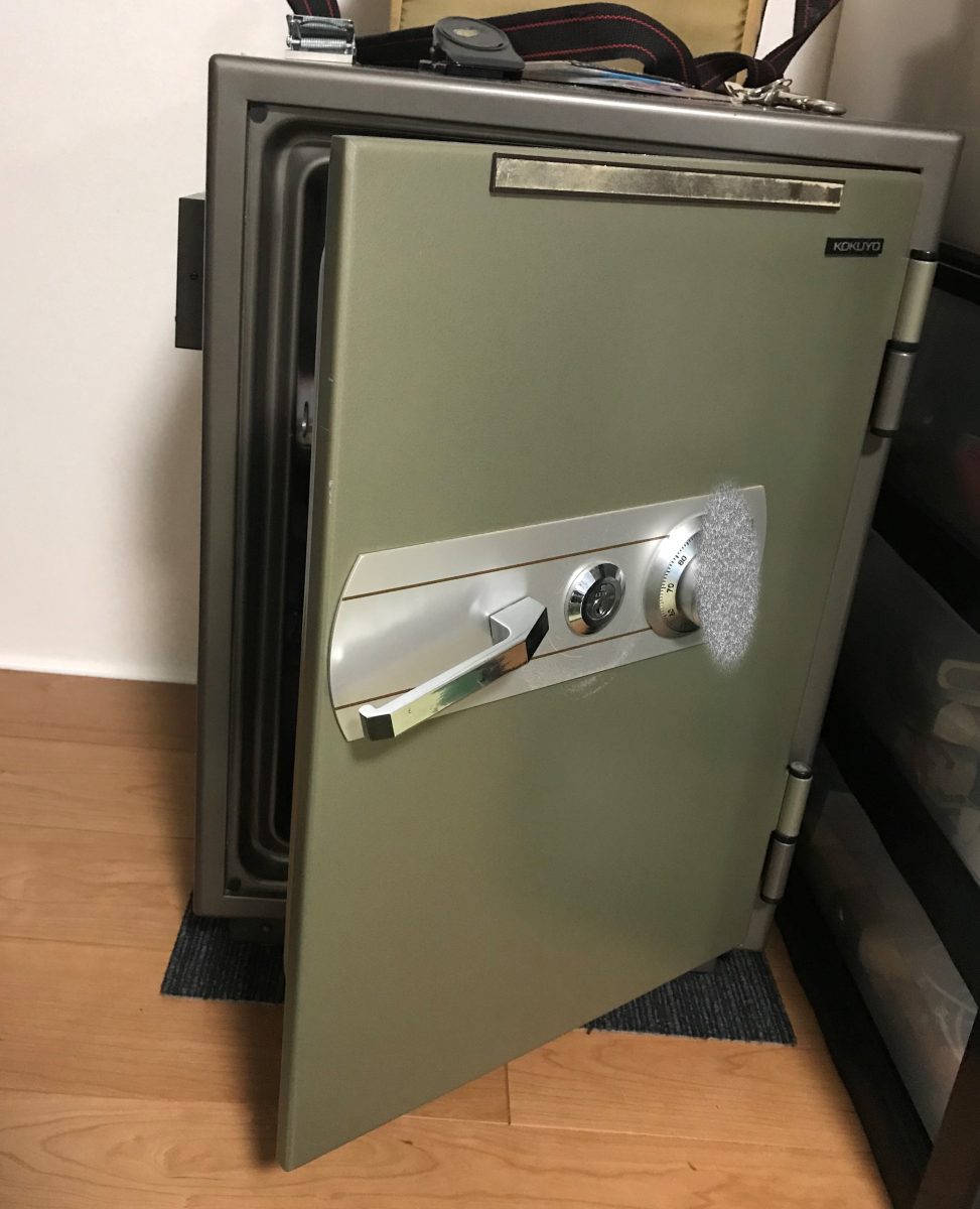 コクヨ耐火金庫 ダイヤル番号動いて開かない！解錠作業 24時間営業鍵屋 キーマン静岡
