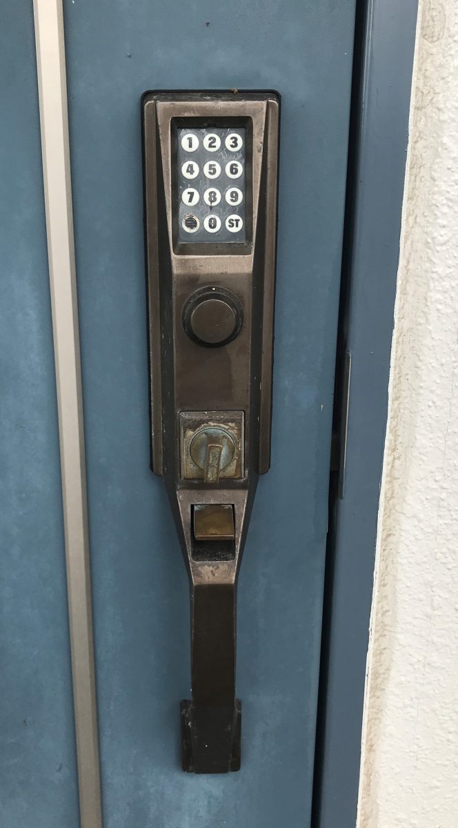 アパート玄関 デジタルロック 加工取付 藤枝市 開錠 修理 交換24時間対応 キーマン静岡